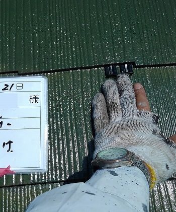 タスペーサーの設置