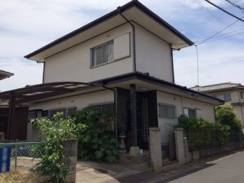 完成した家の全景