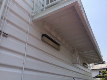 サビがなくなりきれいになった鉄部分