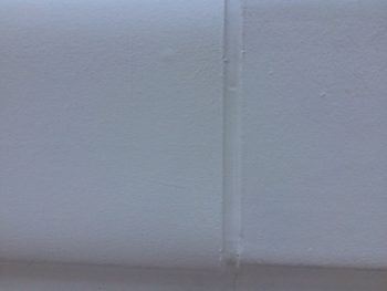 打ち替え塗装後のコーキング