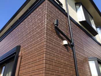 きれいに仕上がった樋