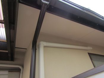 外壁の塗替え完成の様子