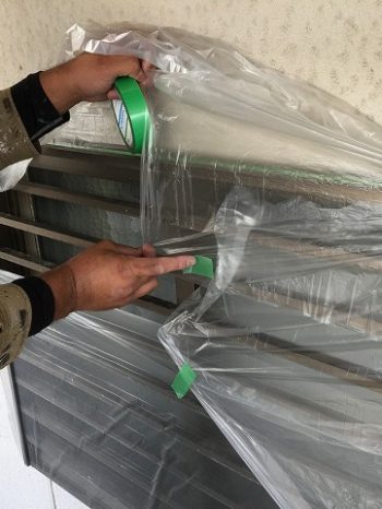 養生しているところ