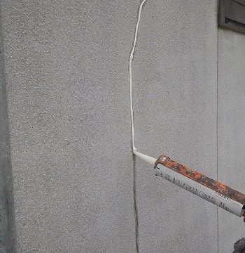 外壁のひびわれ補修