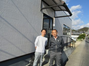 お客様との写真