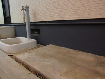 玄関ドアの塗装