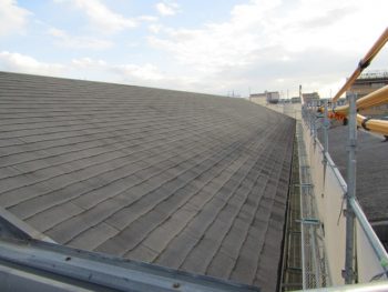 施工前の屋根