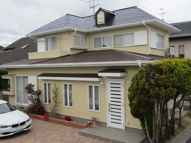 外壁・屋根塗装完成