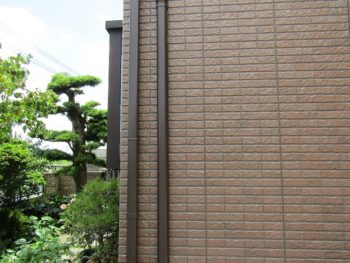 樋もきれいに塗り替え