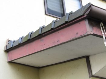 破風・鼻隠しの劣化