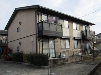 施工前のアパート