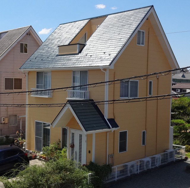 津山市の塗り替え完成