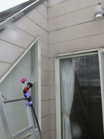 漏水調査のようす