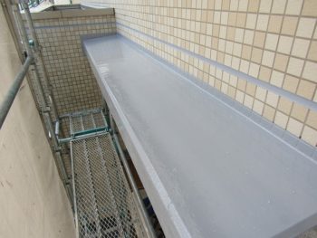 ウレタン防水完了