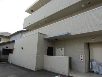 完成したマンション