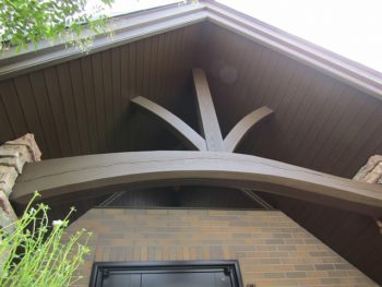 木部の塗装完成