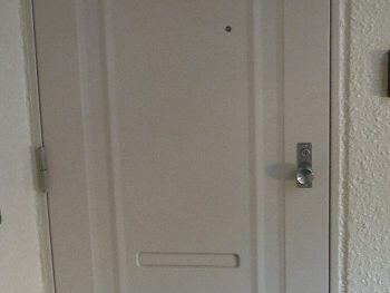 玄関ドアの完成