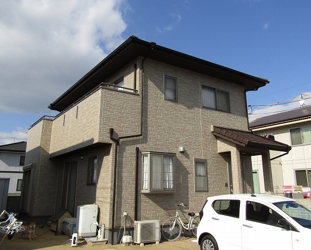 倉敷市水島の外壁塗装完成