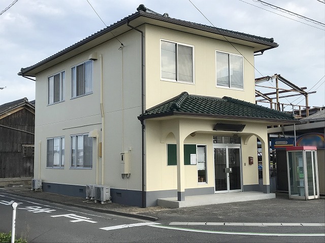 倉敷市南部公会堂の塗装完成