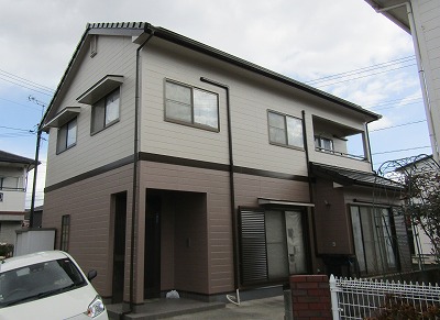 倉敷市の住宅塗装完成