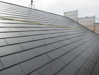 屋根の塗装完成