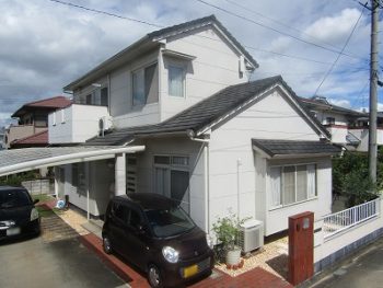 住宅塗装施工前