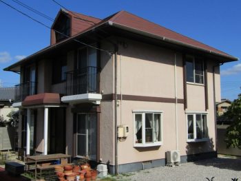 倉敷市のお家塗装前