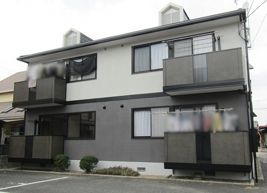 総社のアパート完成