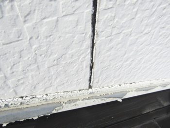 コーキングの切れ