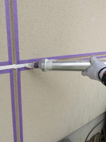 コーキング(シーリング充填)