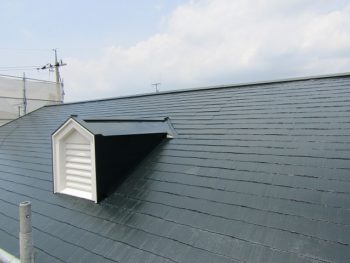 アパートの屋根完成