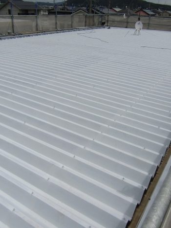 屋根の下塗り・サビ止め
