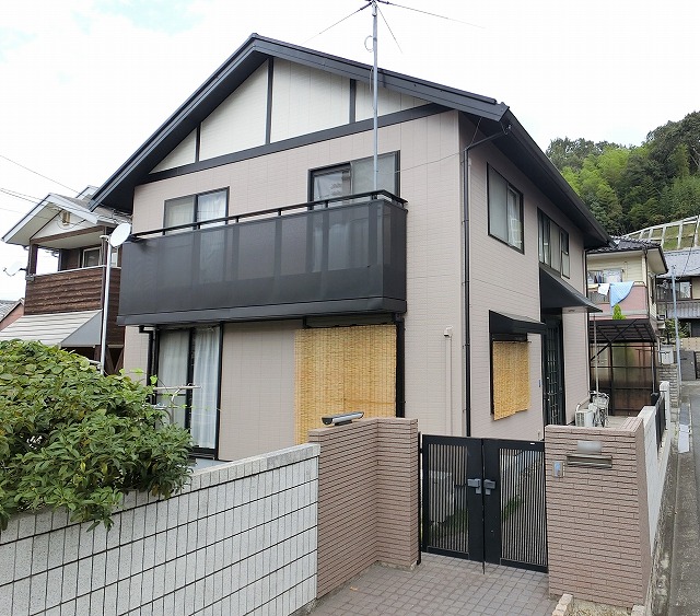 倉敷市天城の住宅塗装完成