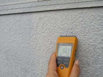 水分計による調査