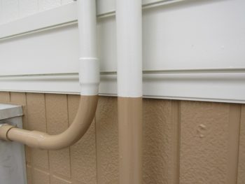 外壁塗装のパーツの塗装