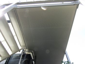 1階の天井板金工事完成