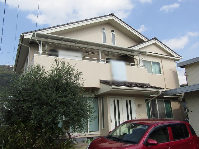 総社市外壁塗装完成