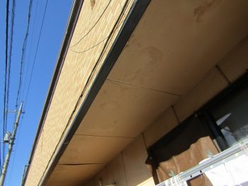 バルコニーの雨漏り