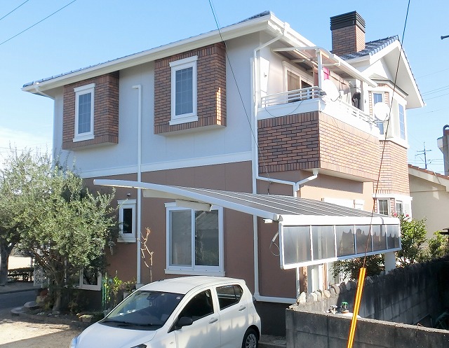 倉敷市外壁塗装完成