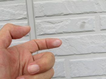 外壁の塗膜の劣化