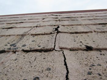 アスファルトシングル屋根の劣化