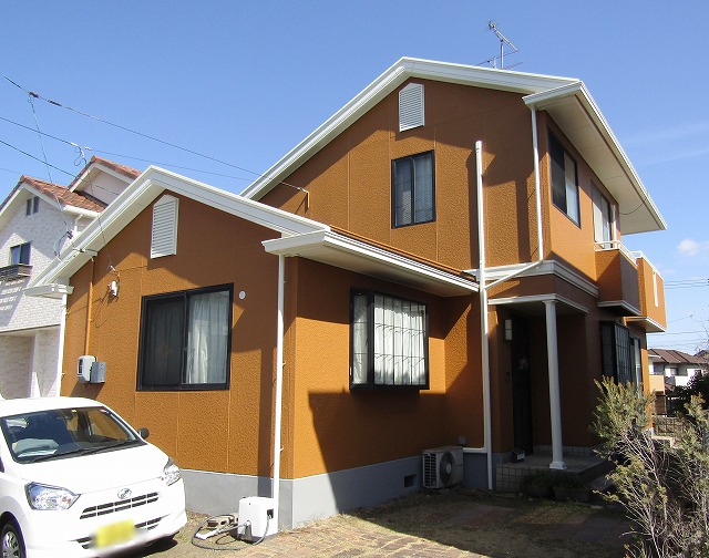 倉敷市無機で塗装 完成