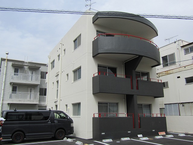 岡山市アパート工事完成