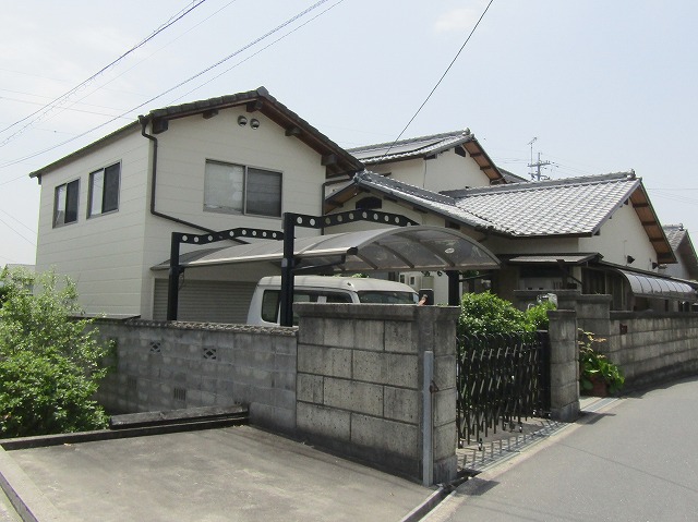 岡山市で住宅塗装完成