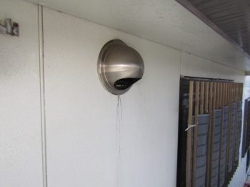 換気口からの汚れ