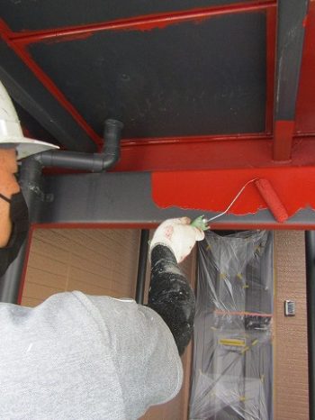 サビ止めの塗装