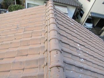 屋根葺き替え前