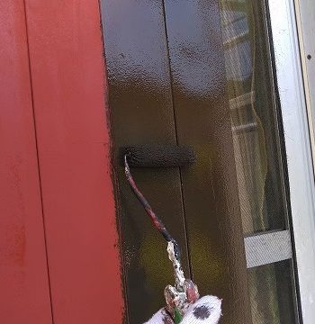 雨戸の塗装