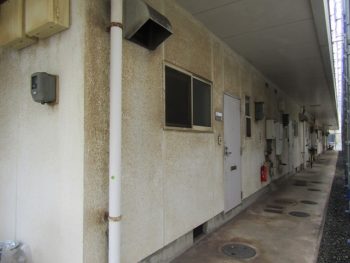 水島で多い茶色の汚れ