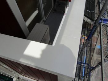 笠木の塗装完成